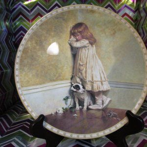 Charles Burton Barber Plate Collection: The Original "In Disgrace" Plate Fantast